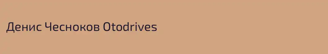 Денис Чесноков Otodrives